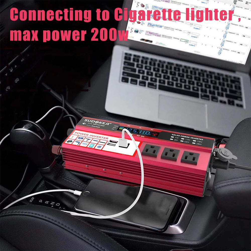 3000W Modified Sine Wave Car Power Inverter U109599