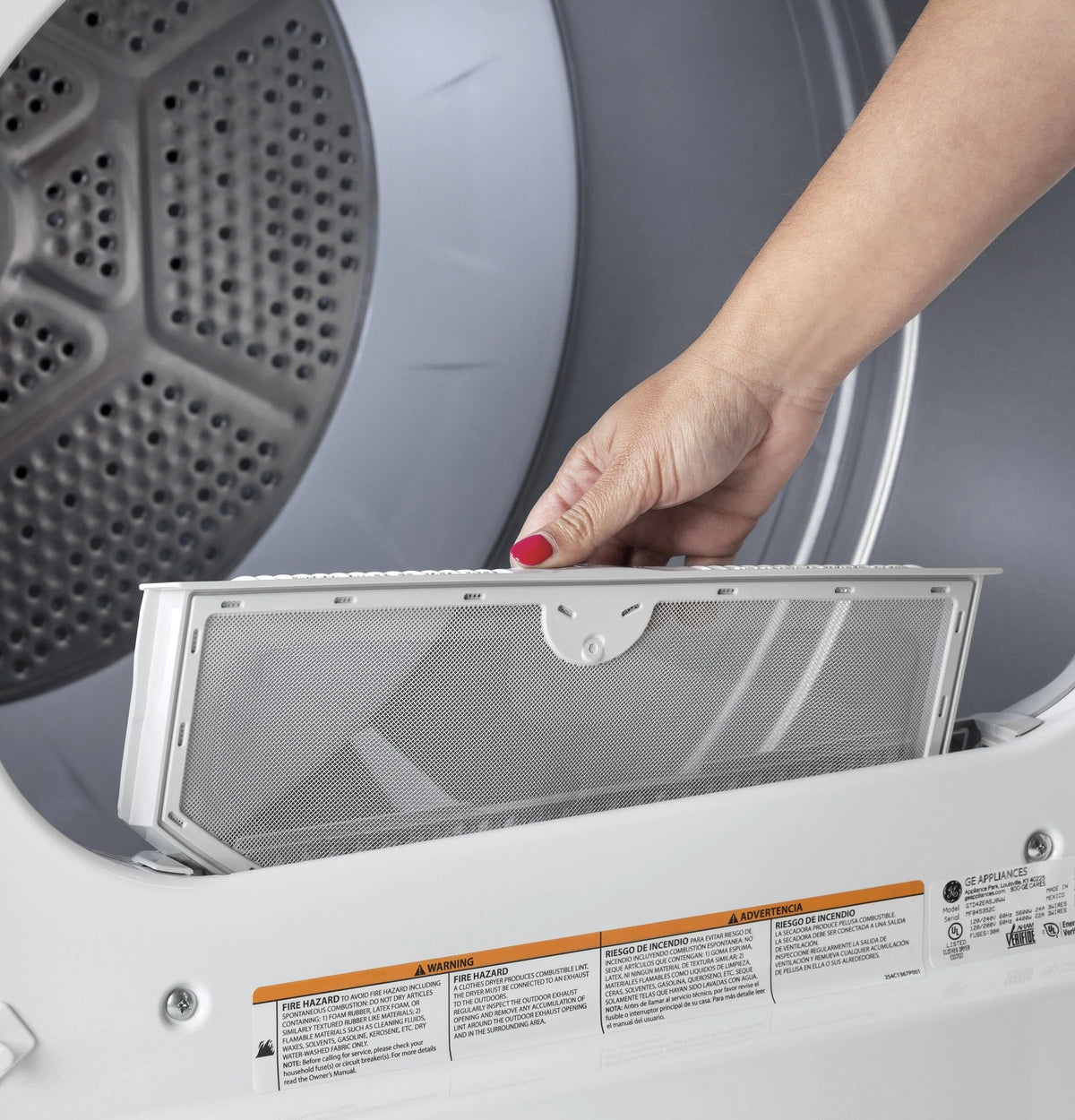 White Gas Dryer X17461