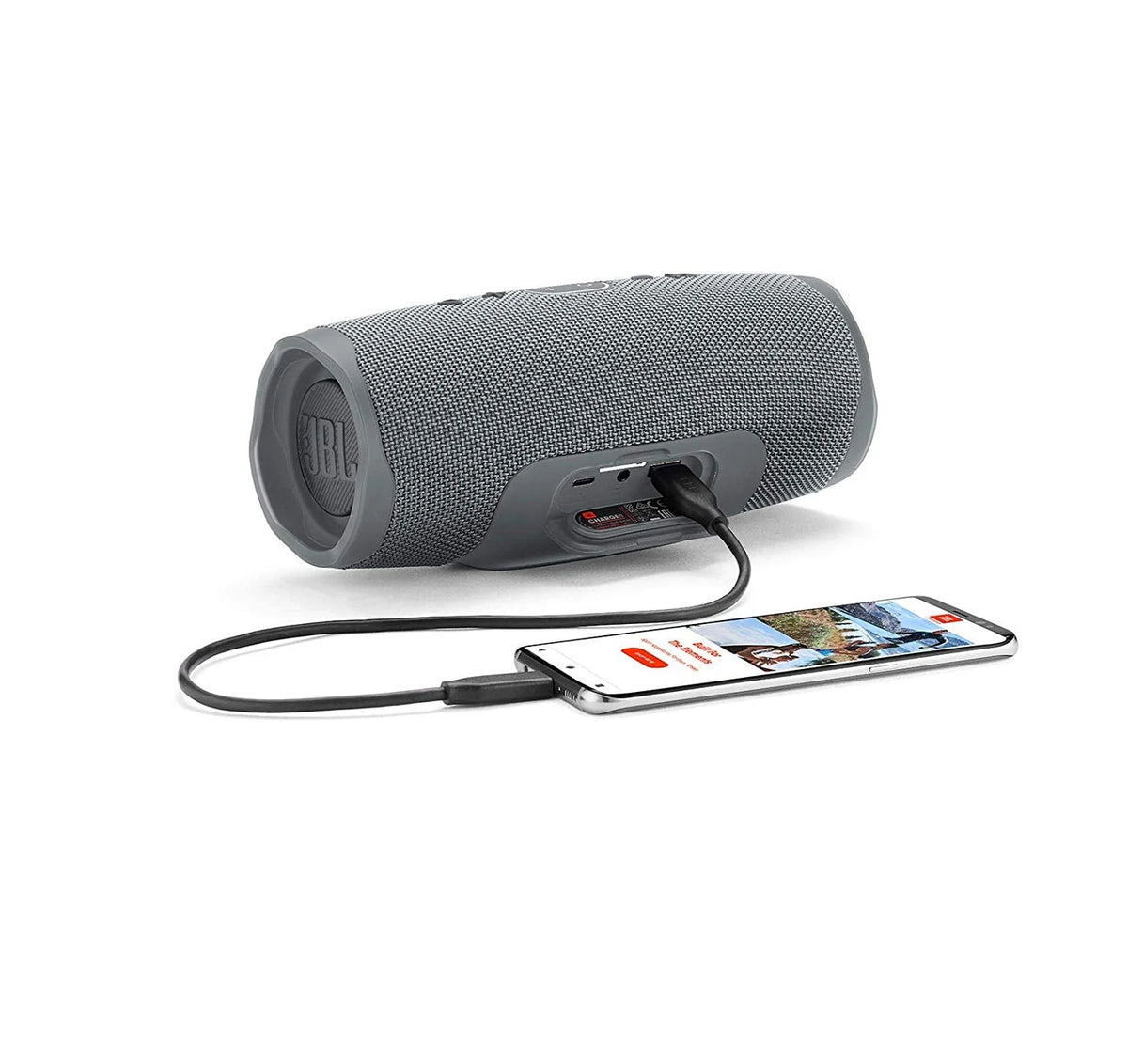 Portable Waterproof Wireless Bluetooth Speaker Grey D179234