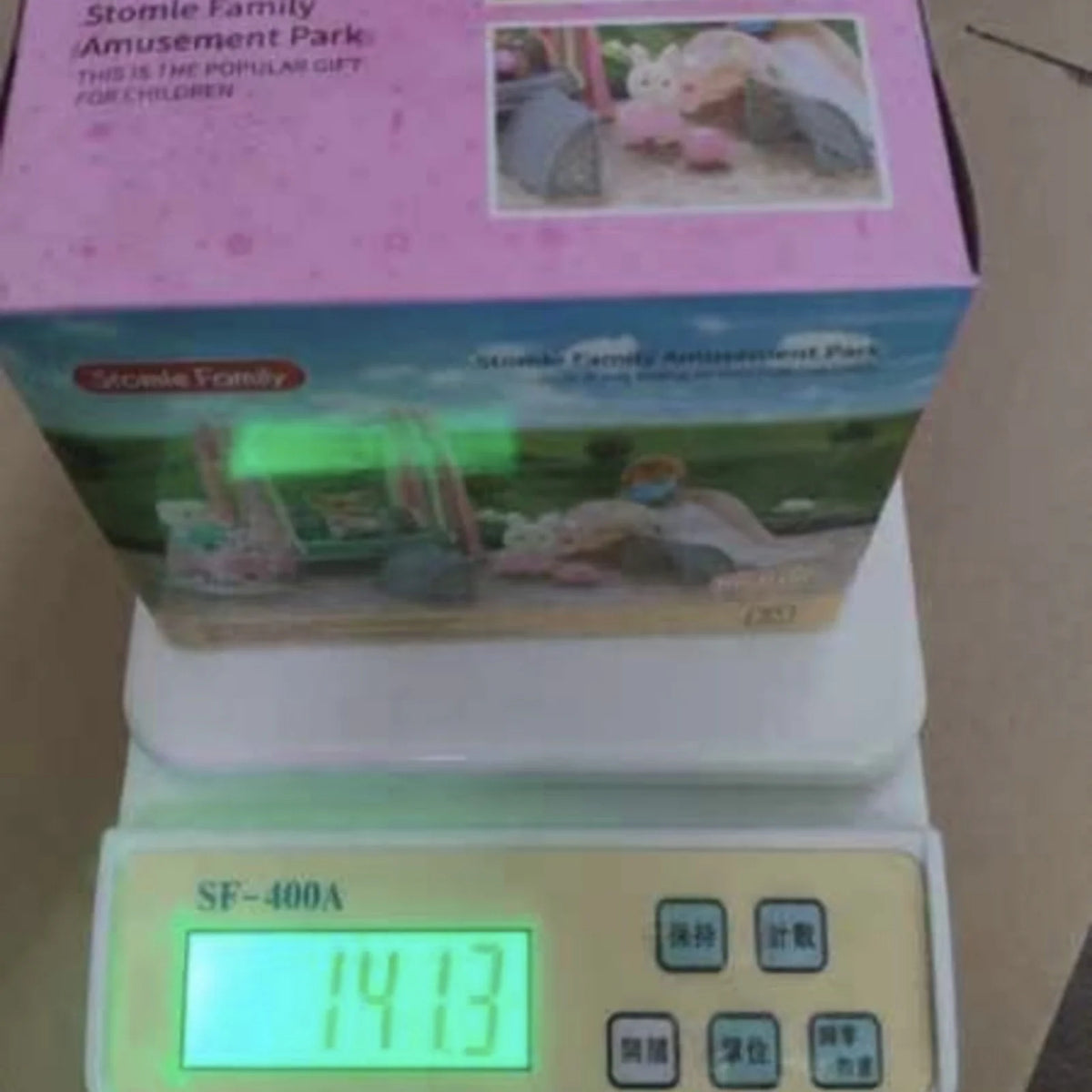 Miniature Dollhouse Furniture Kitchen Play Set with Refrigerator K54254
