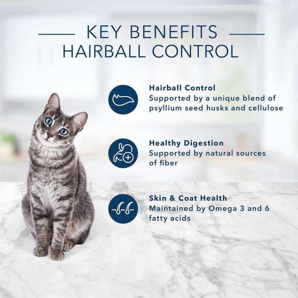 Blue Indoor Hairball Control Dry Cat Food H9192