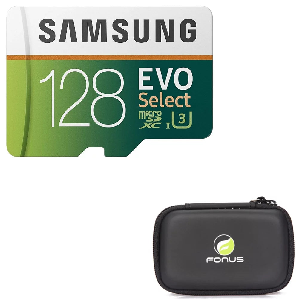 128GB Class 10 MicroSDXC Memory Card with Zipper Case Y877758
