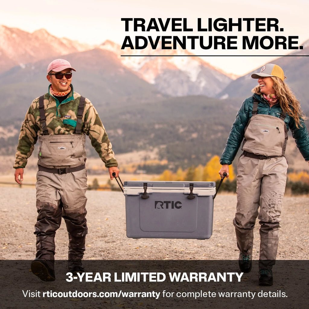 52 QT Ultra-Light Hard-Sided Ice Chest Cooler I3168