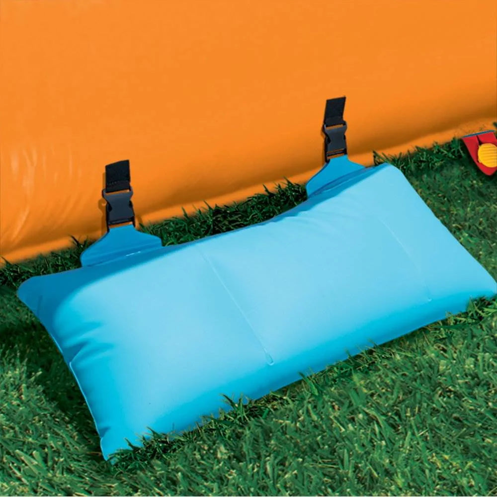 Inflatable Kiddie Pool with Slides & Cannons (6 Pack) T452350