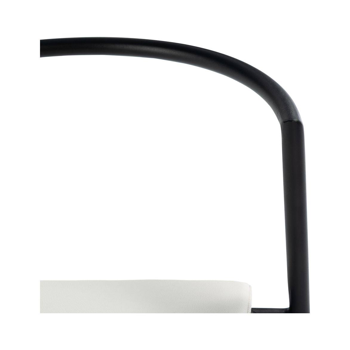 26-inch Counter Stool White/Black V31808