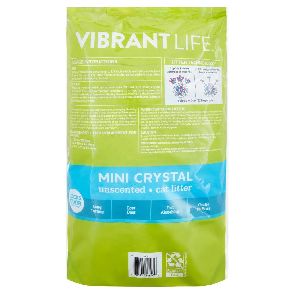 Mini Unscented Cat Litter, 4 lb J474578