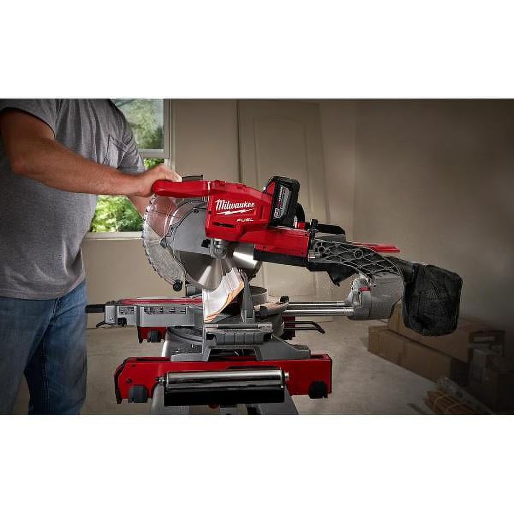 Refurbished M18 Fuel Dual Bevel Sliding Compound Miter Saw Bare Tool H124