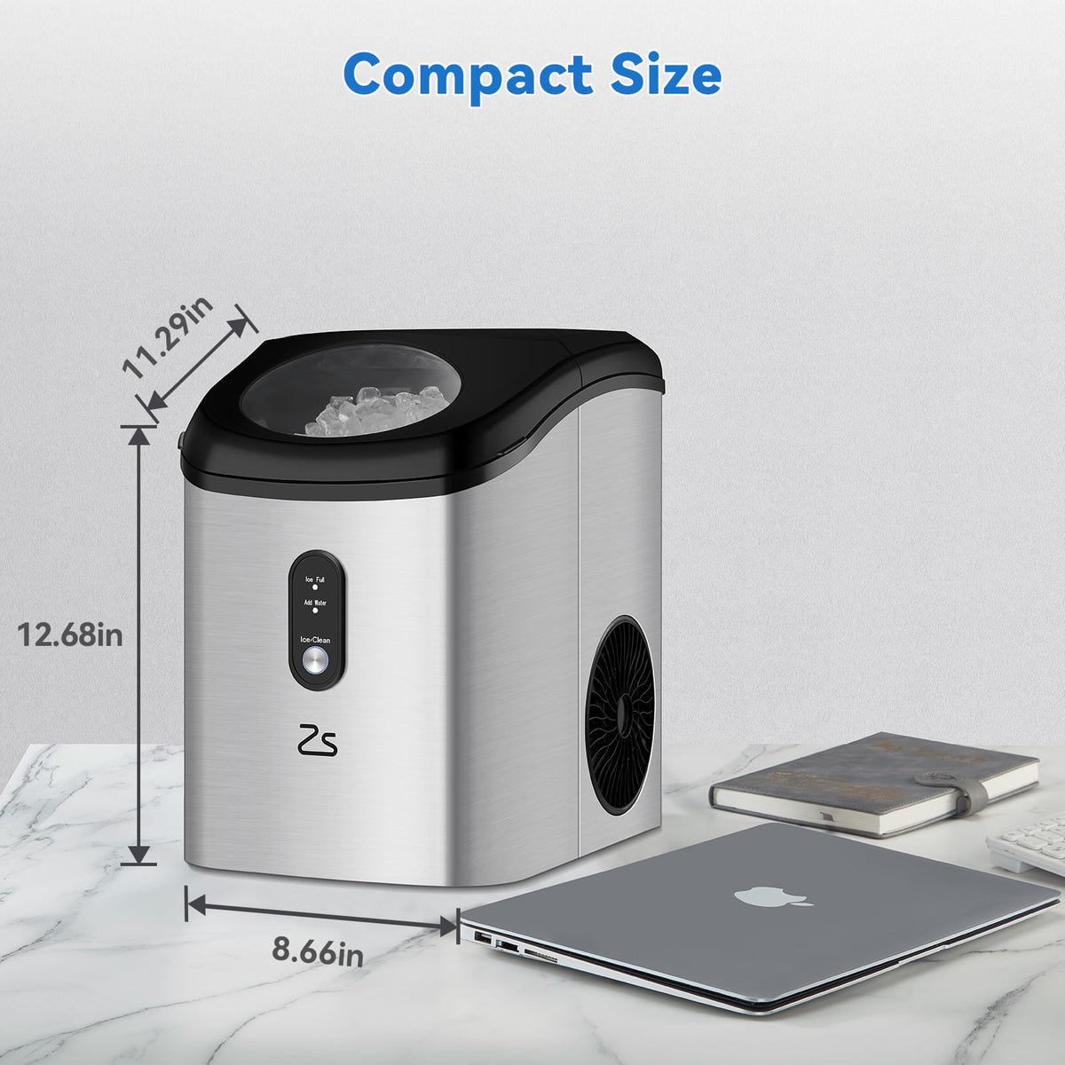 Compact Nugget Ice Maker O822