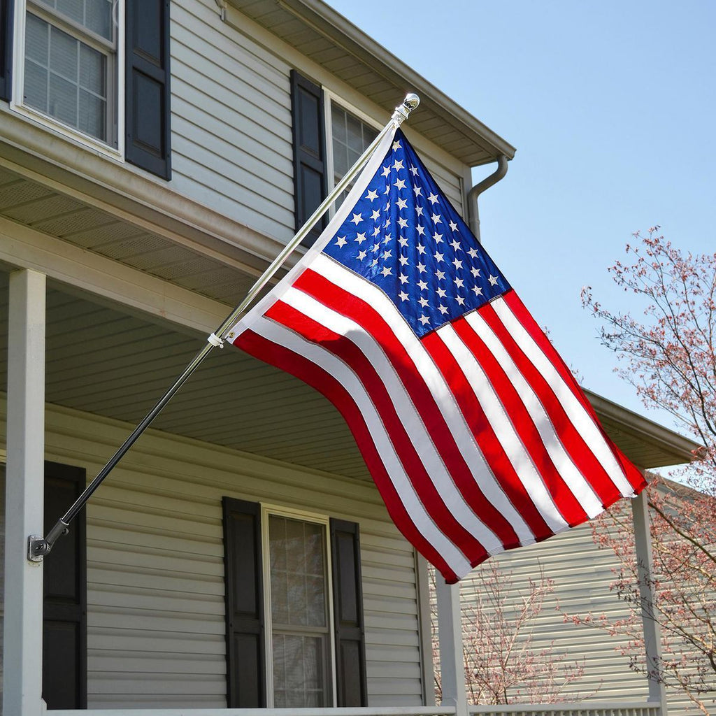 Embroidered American Flag L5719