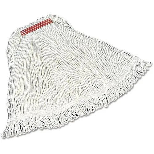 White Medium Rayon Mop Heads, 6/Carton U62229