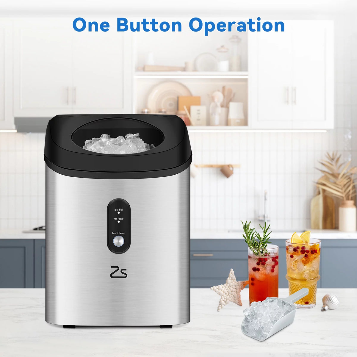 Compact Nugget Ice Maker O822