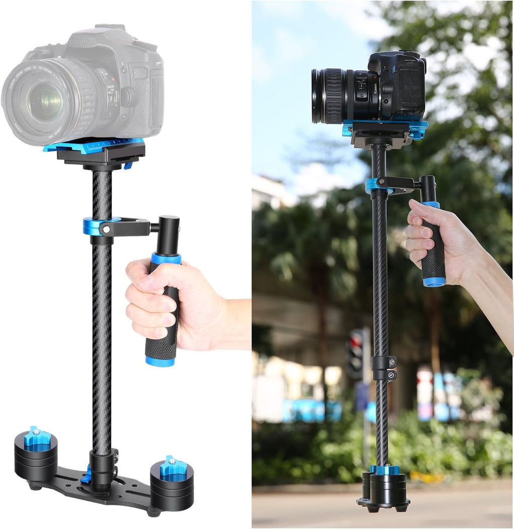 Carbon Fiber Handheld Stabilizer with Quick Release Plate, Pack of 2 U798