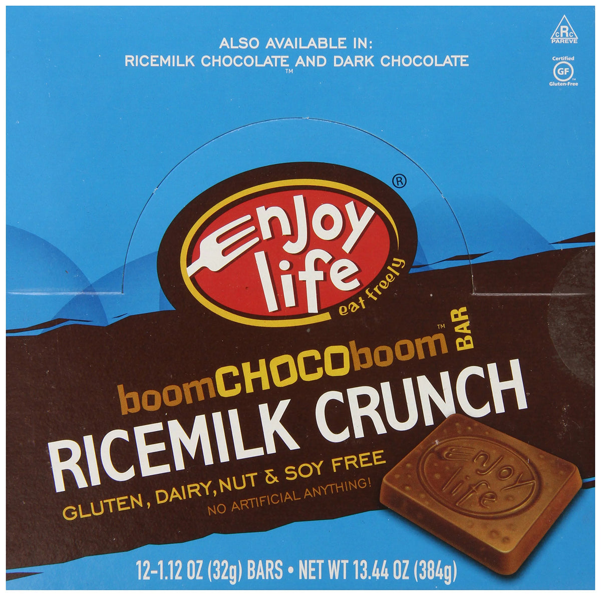 Milk Chocolate Crispy Rice Bar 24x1.12 OZ U100