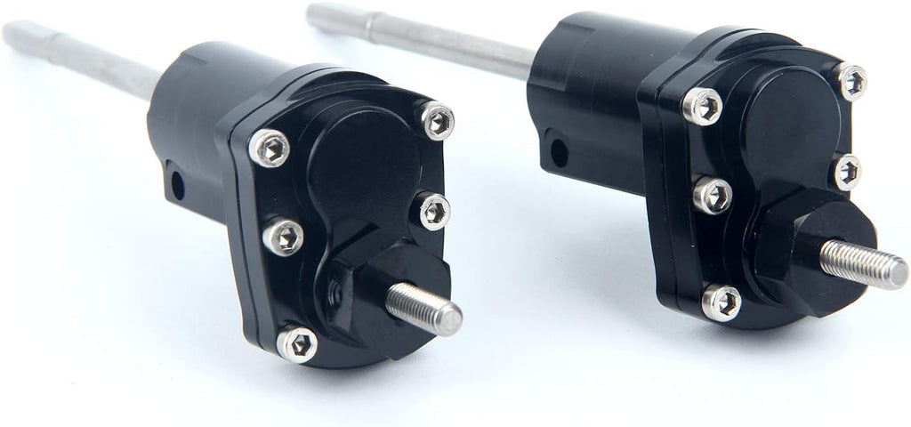 1/10th RC Crawler Car CNC Machined Rear High Lift Portal Axle Conversion Kit W4652
