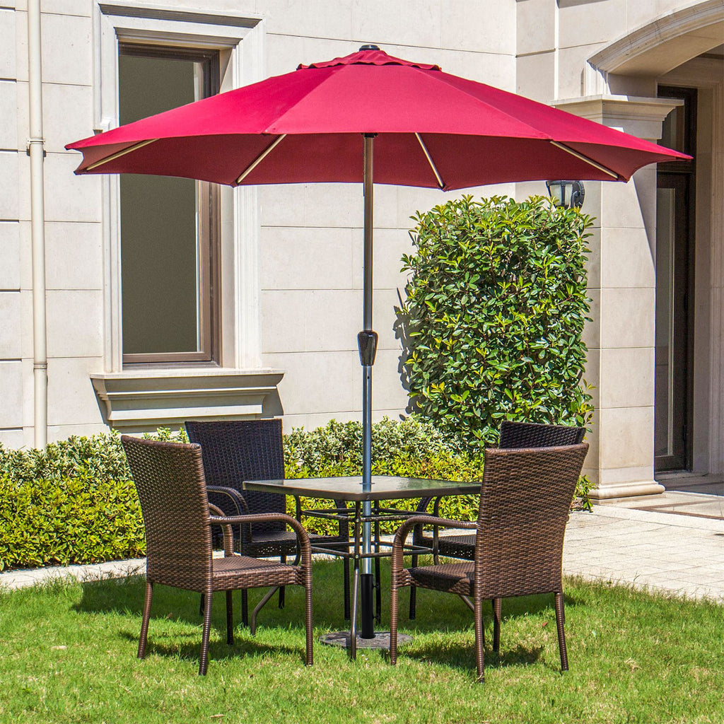 Black Granite Umbrella Tube Holder Q63443