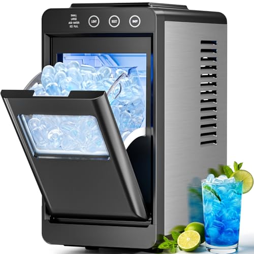 Portable Countertop Ice Maker with Carry Handle U815