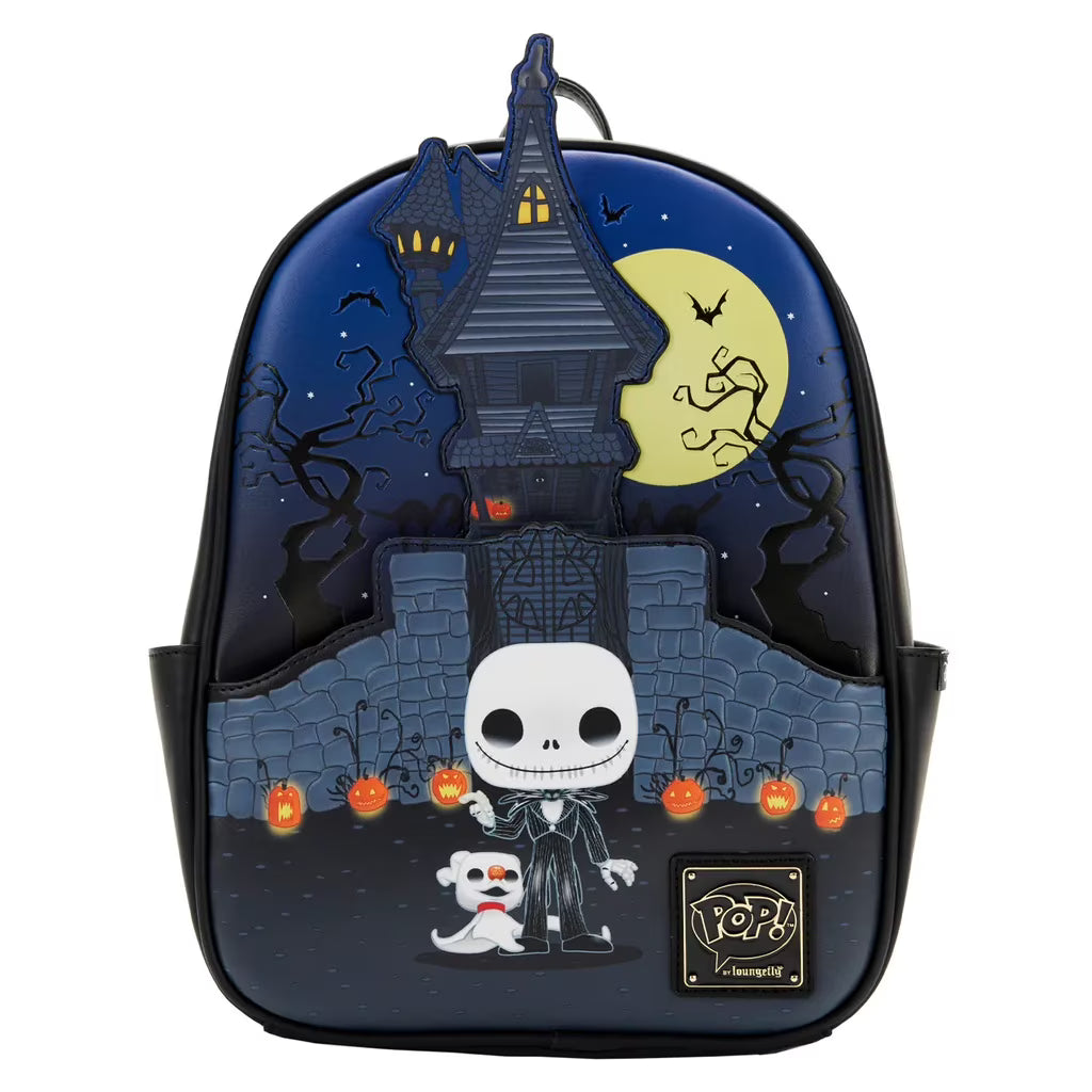NBC Jack Skellington House Mini Backpack Navy L590505
