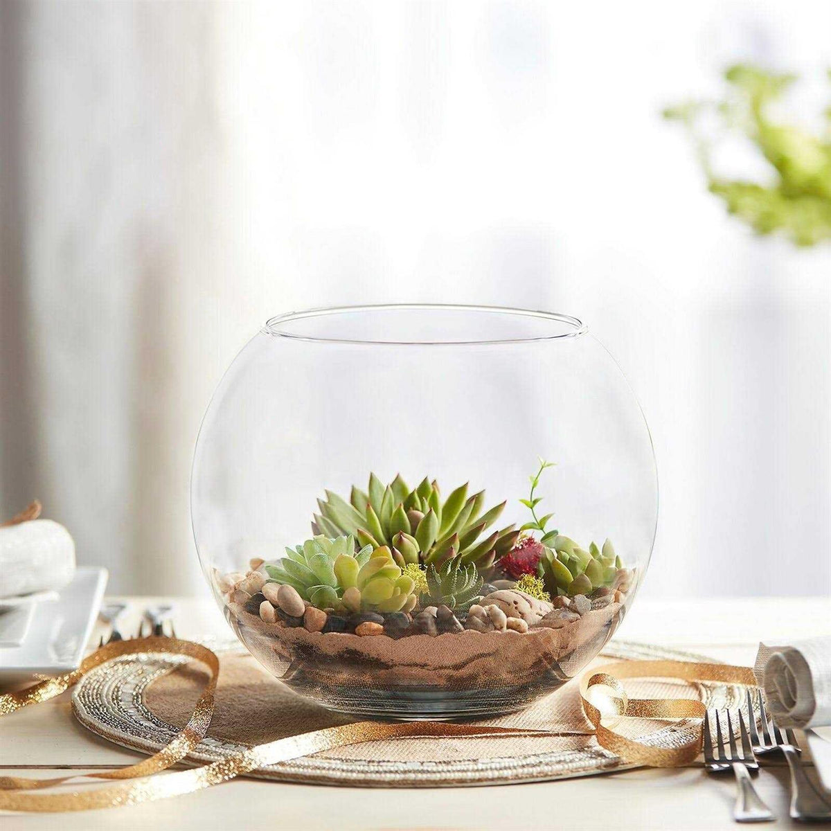 Glass Bubble Ball Bowl W440