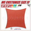 Red Square Sun Shade Sail Canopy O165535
