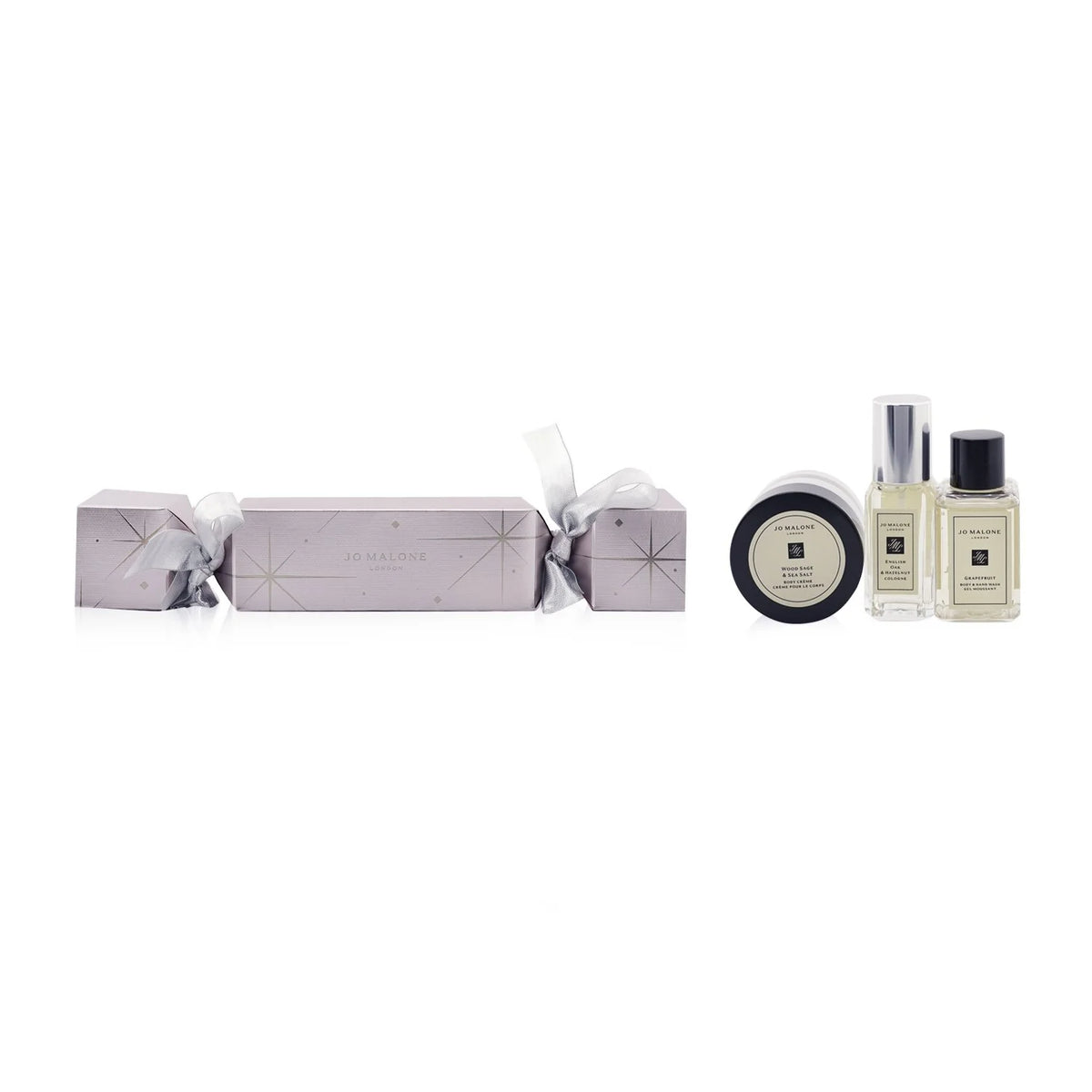 English Oak & Hazelnut Cologne 9ml, Grapefruit Body & Hand Wash 15ml, Wood Sage & Sea Salt Body Cream 15ml 3pcs Q798143