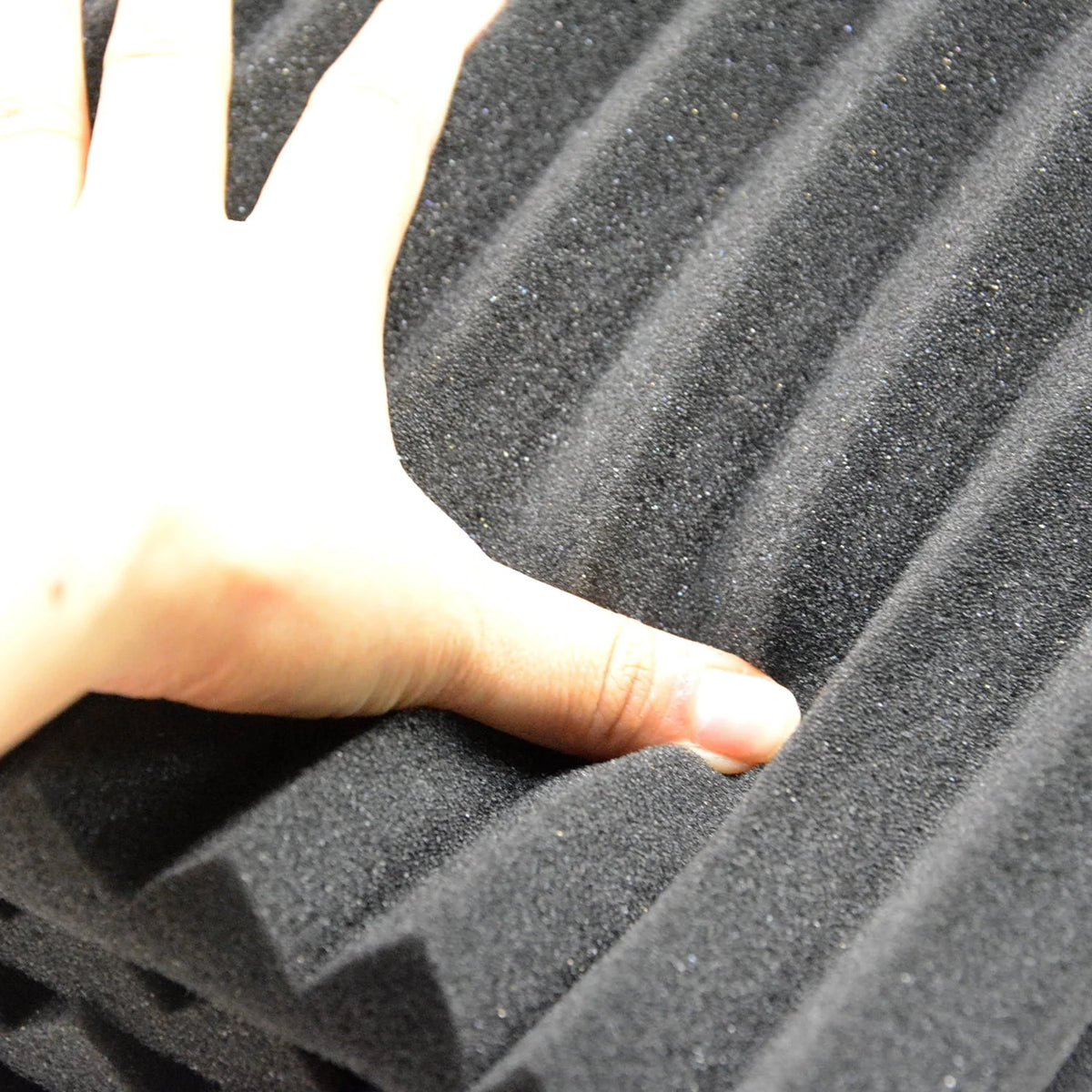 24 Pack Black Acoustic Foam Panels R77348