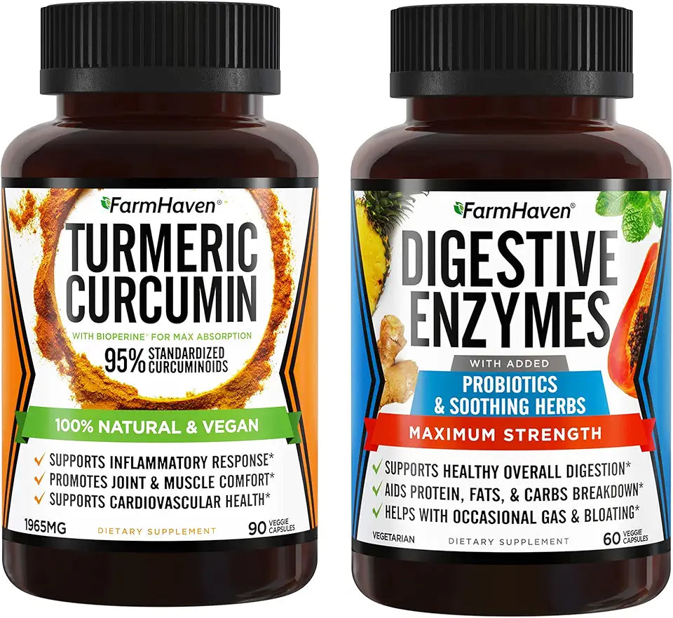 Turmeric Curcumin with Black Pepper and Digestive Enzymes J942017