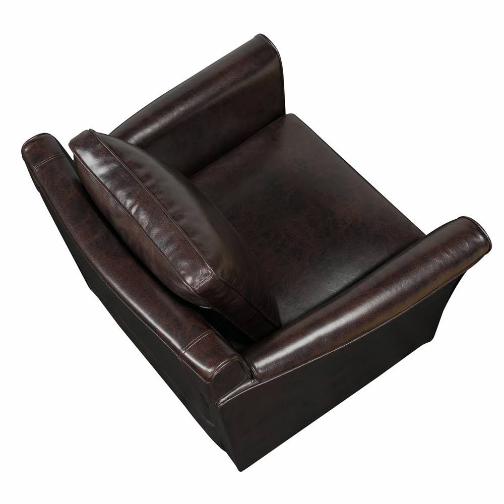 Upholstered Accent Chair Brown N5291