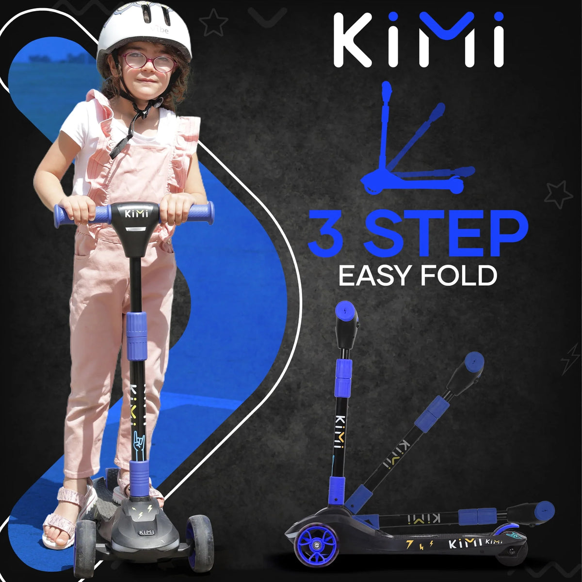 3 Wheel Electric Scooter for Kids and Toddlers W1502