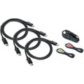 Triple View DisplayPort Cable Set with USB and Audio J2084