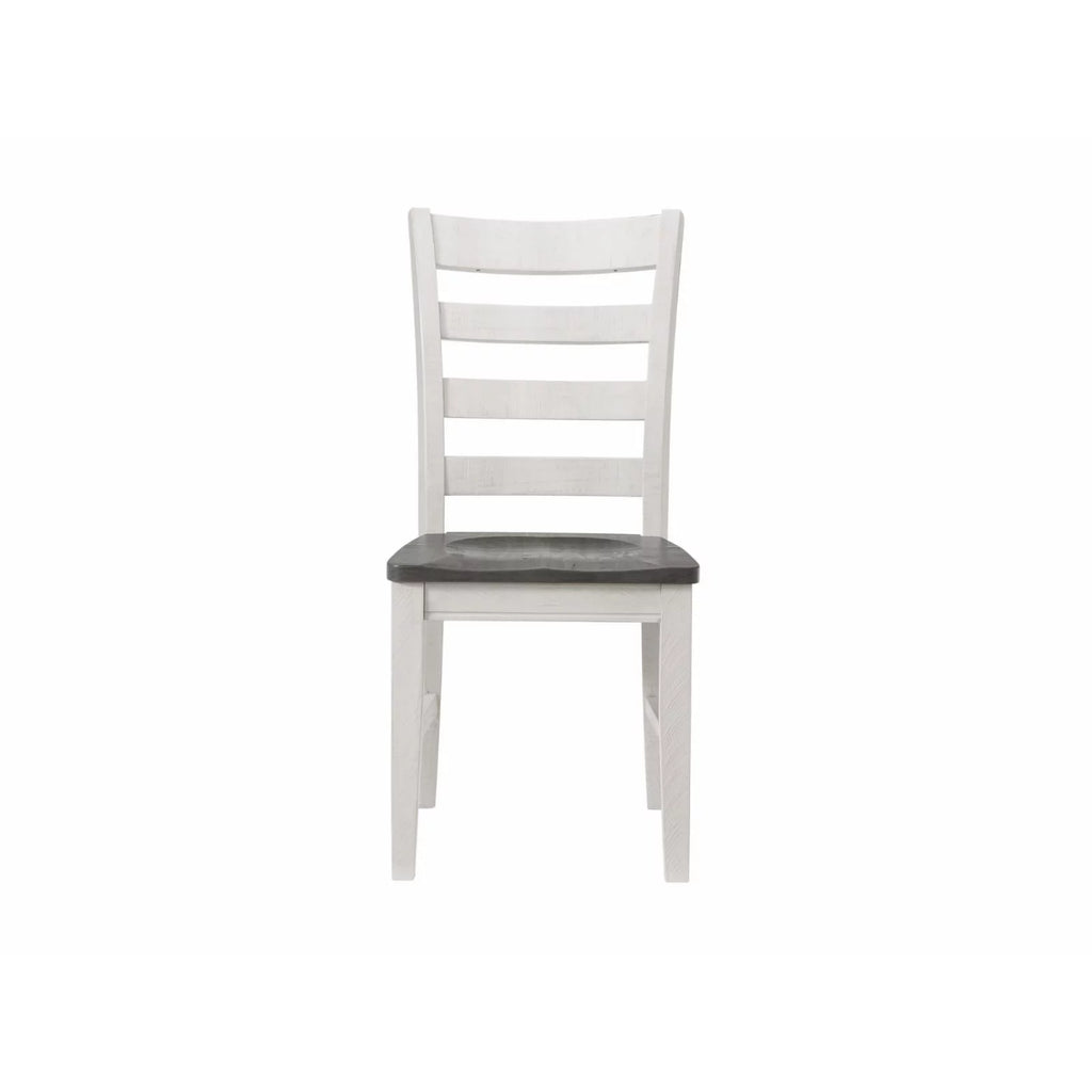White Solid Wood Dining Chair Set of 2 C170236