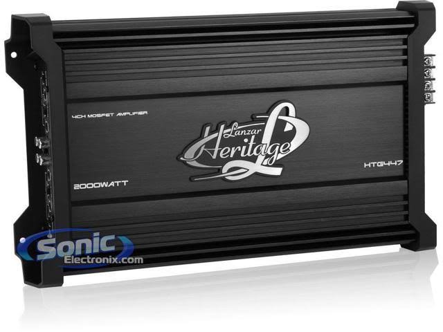 2000W 4-Channel Mosfet Amplifier G603