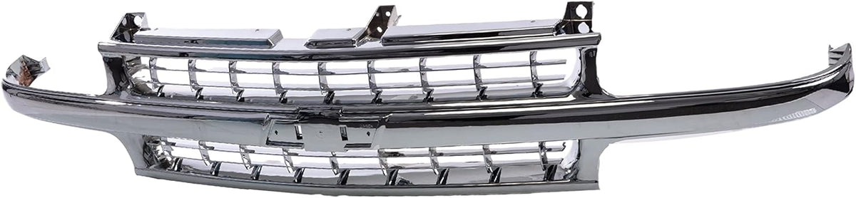 Chrome Grille Assembly for 2000-2006 Chevy 1500 2500 Suburban Tahoe Pickup SUV Q902436