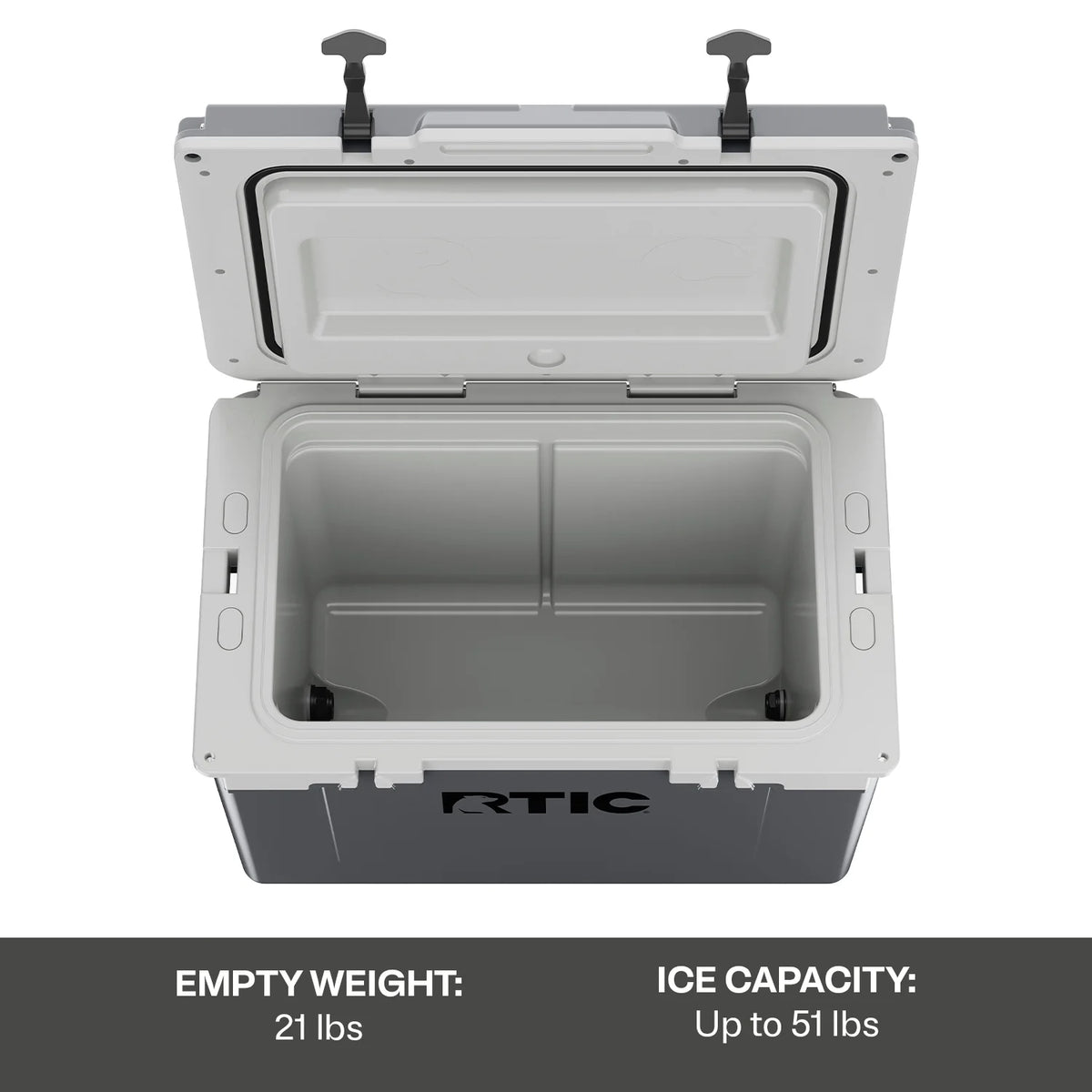 52 QT Ultra-Light Hard-Sided Ice Chest Cooler I3168
