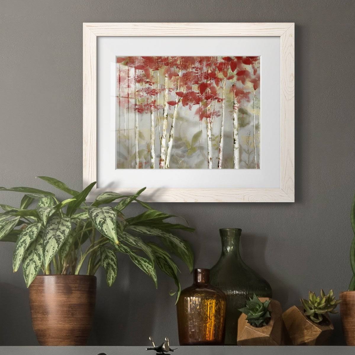 Framed Canvas 31X44 White X412560