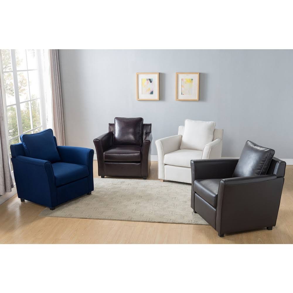 Upholstered Accent Chair Brown N5291