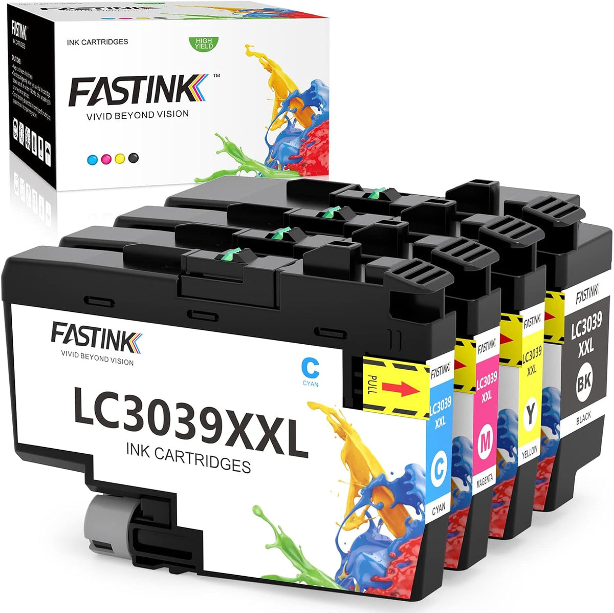 Compatible LC3039 Ink Cartridge 4 Pack BK/C/M/Y S871