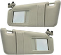 Gray Sun Visor Replacement for 2007-2011 Toyota Camry, Pack of 2 N7457