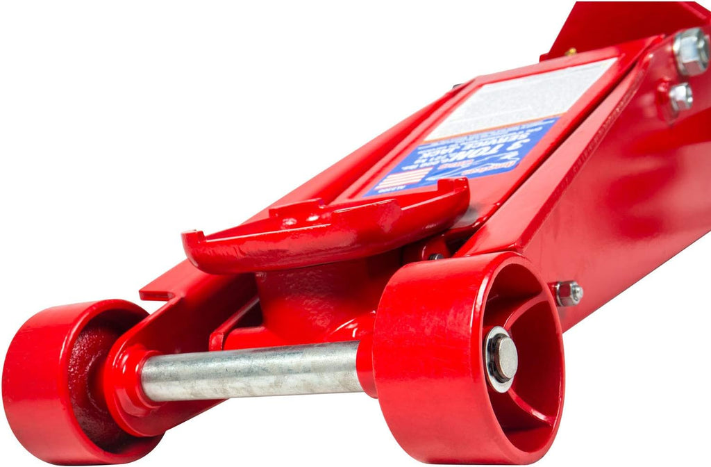 Red 3 Ton Hydraulic Floor Jack B163547