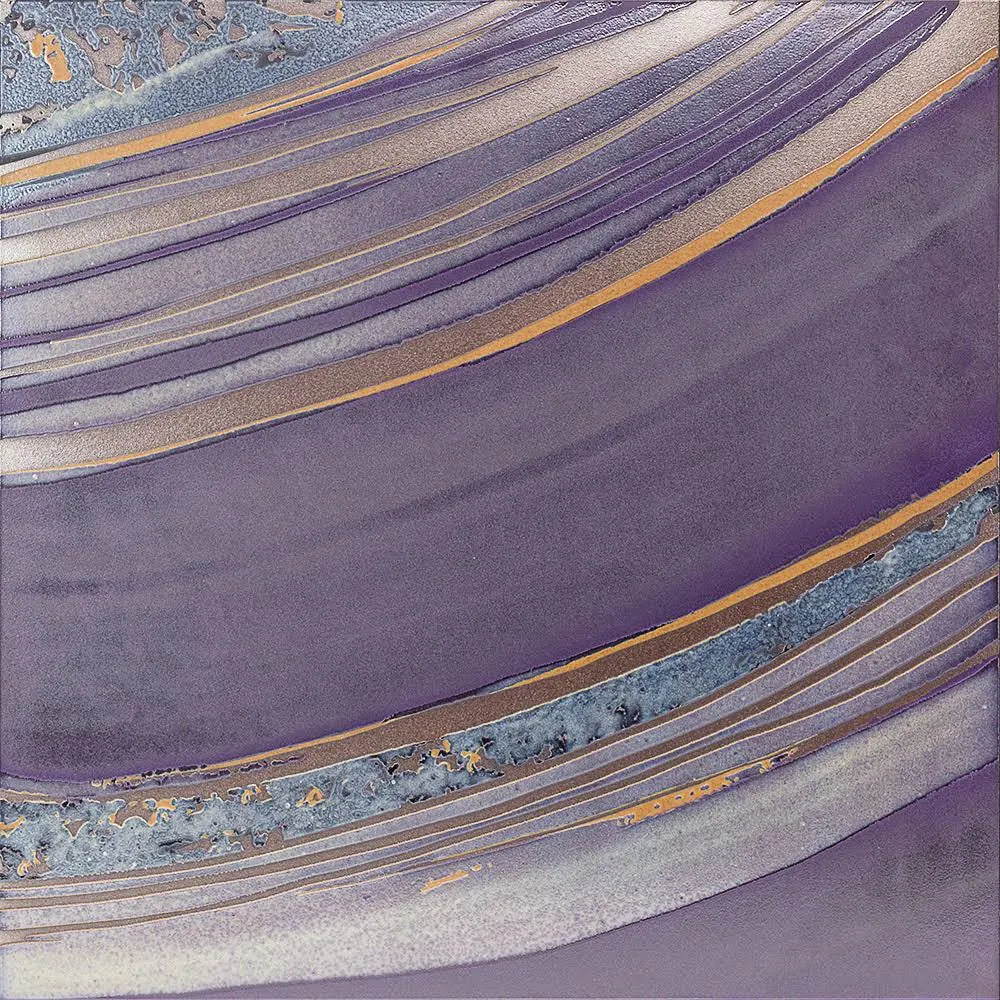 Purple Porcelain Patterned Floor Tile O907682