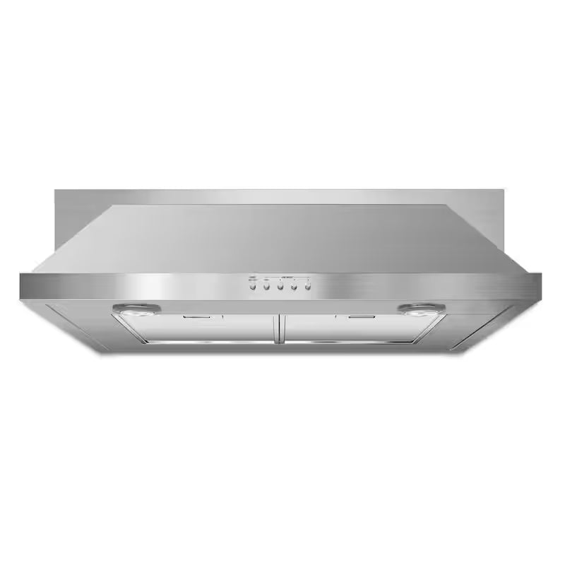 30 in. Convertible Under Cabinet Range Hood with Light in Stainless Steel N725492
