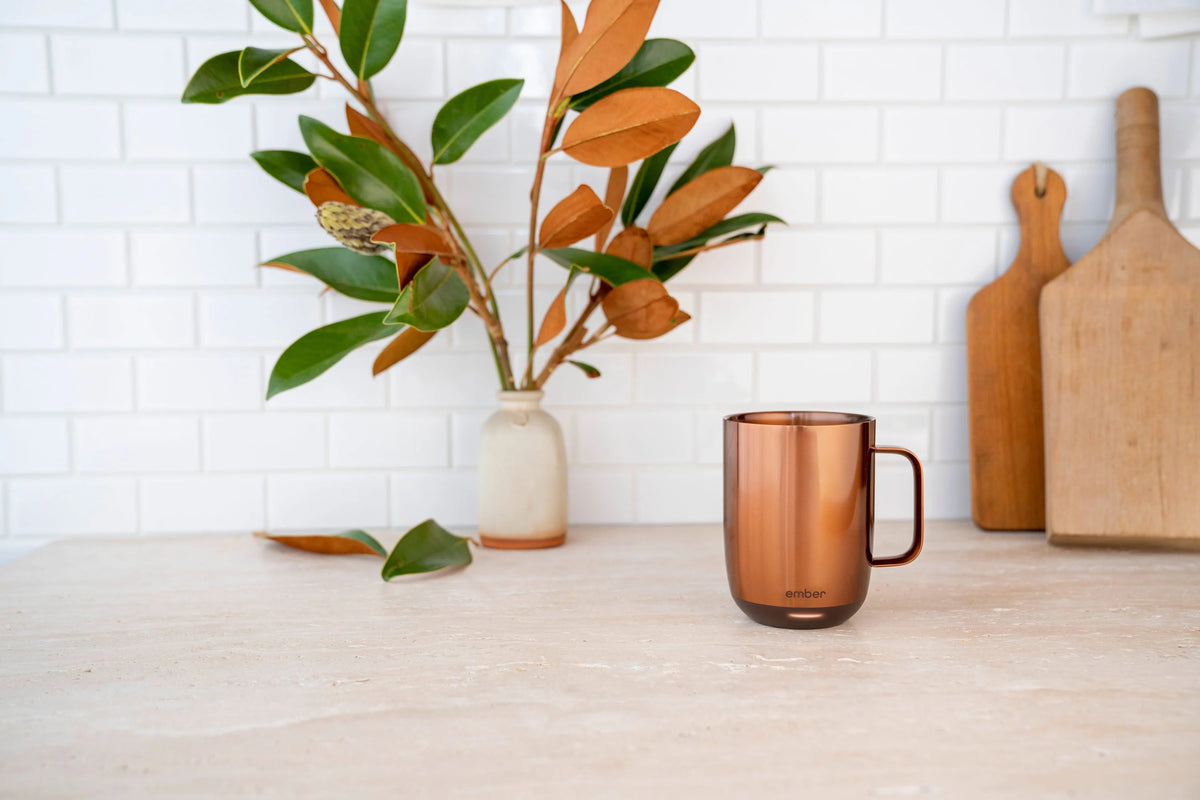 14 oz Black Smart Mug V120255