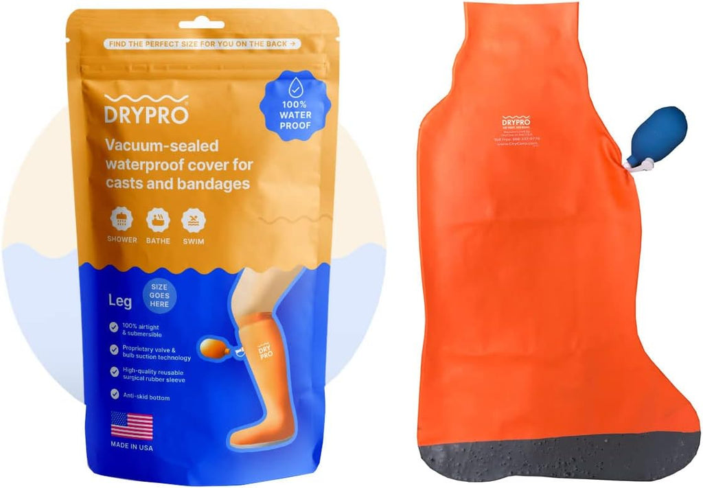 X-Small Pack of 2 Waterproof Full Leg Cast Cover H16197