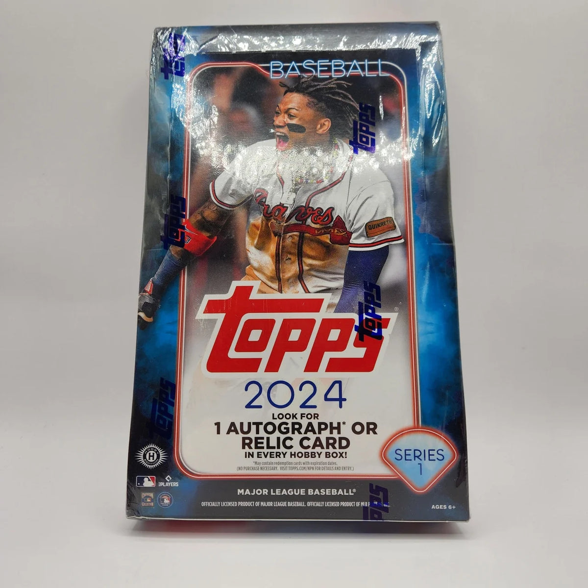 2024 Series 1 Baseball Trading Card HOBBY Box (20 Packs, 1 Autograph & 1 Relic Card) N15304