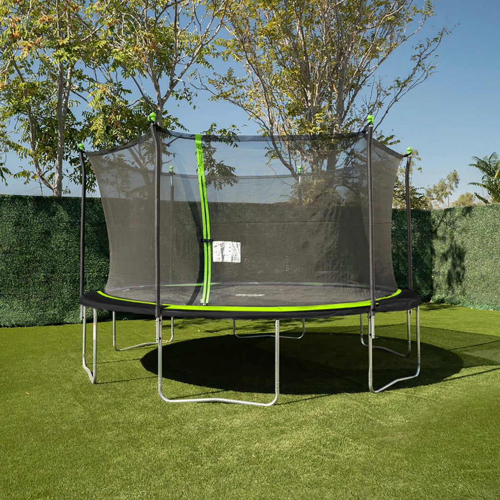 14ft Trampoline with Enclosure J9439