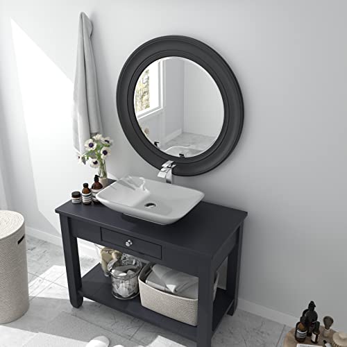 Waterfall Chrome Single Hole Bathroom Faucet with Pop up Drain Y44354