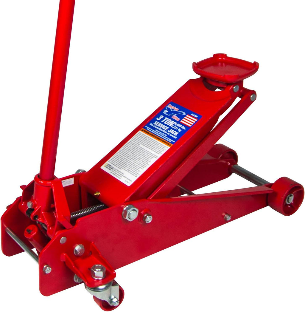 Red 3 Ton Hydraulic Floor Jack B163547