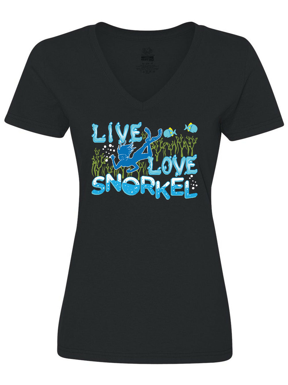 Snorkeling V-Neck T-Shirt V36103