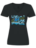 Snorkeling V-Neck T-Shirt V36103