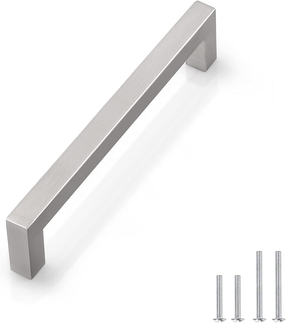 30 Pack Stainless Steel Square Corner Kitchen Cabinet Door Handles P19986