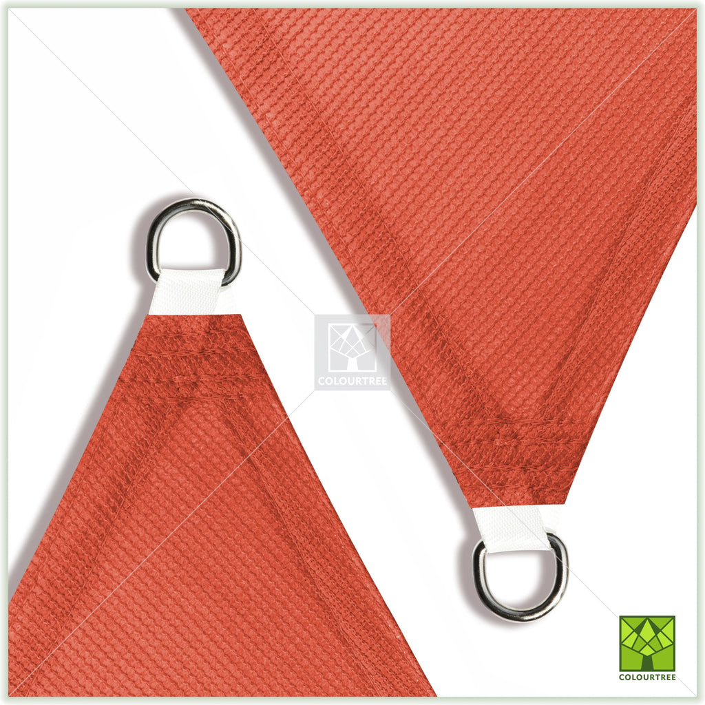 Red Square Sun Shade Sail Canopy O165535